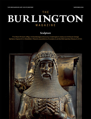 The Burlington Magazine - November 2021 - Sculpture