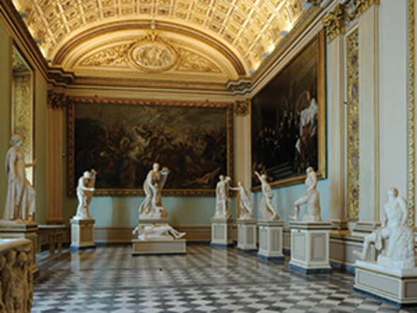 The Niobid Room in the Galleria degli Uffizi