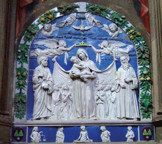 Madonna della Misericordia with Sts Peter and Benedict
