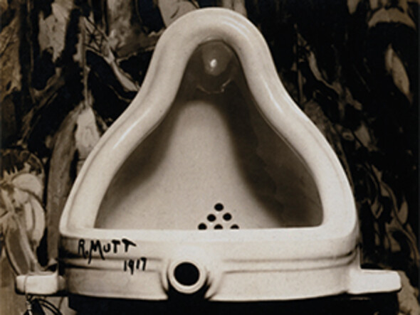 Fountain, by Marcel Duchamp. 