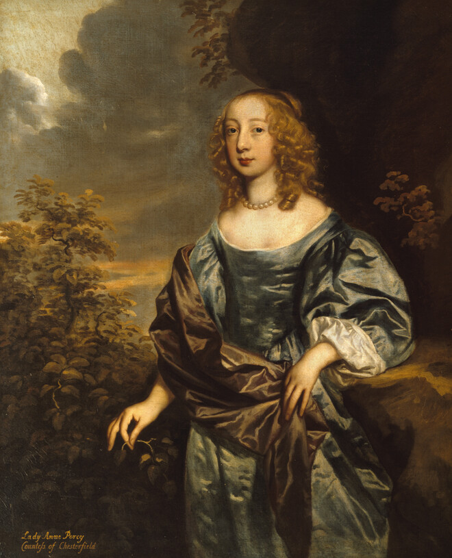 Lady Anne Percy, Lady Stanhope (1633–54) or Lady Isabella Sydney, Viscountess Strangford (d.1663)