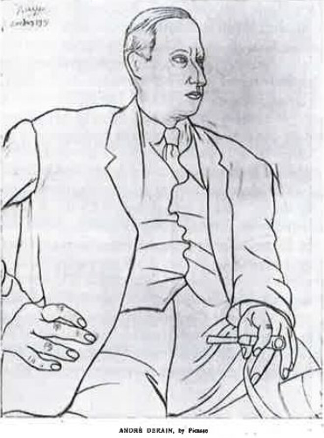 Fig 5. Portrait of André Derain