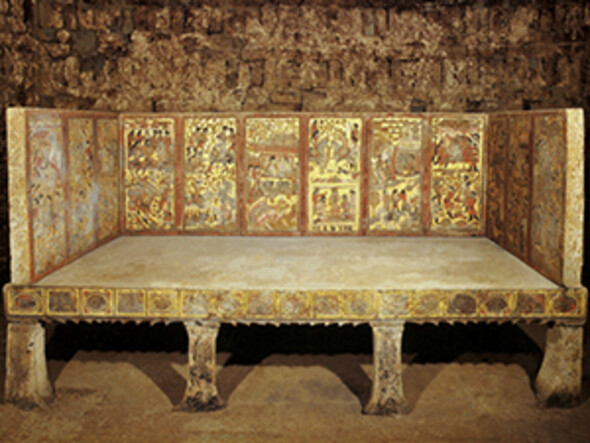The funerary couch of An Jia