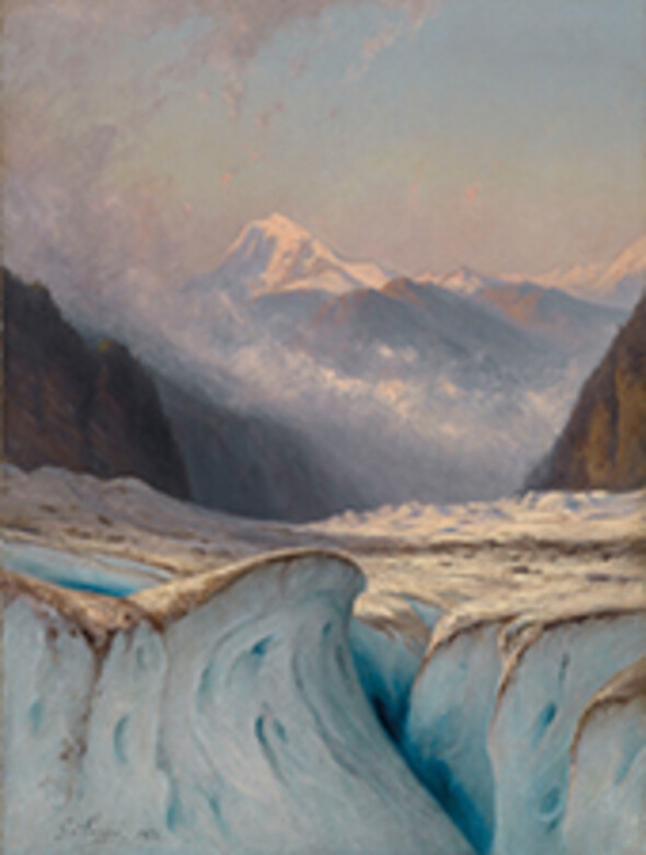 Le Buet seen from the Glacier d’Argentiere, Chamonix