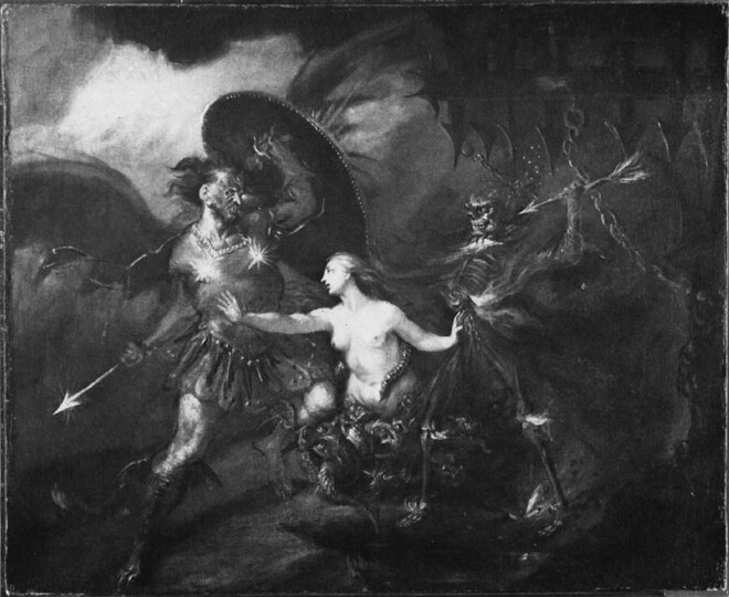 29. Satan, Sin and Death, from Milton's Paradise Lost