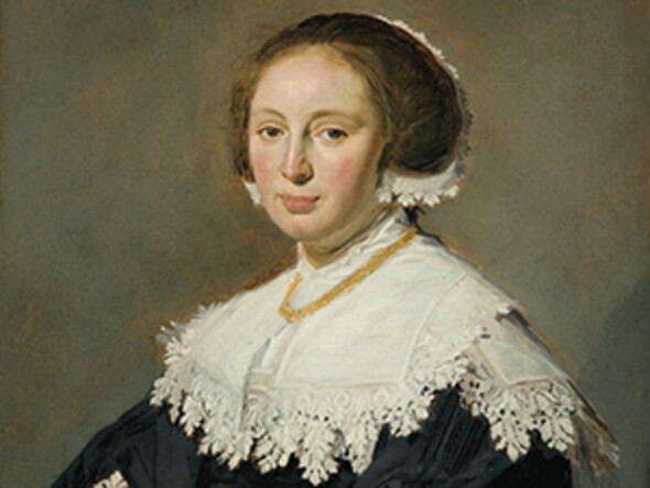 Portrait of a woman, by Frans Hals